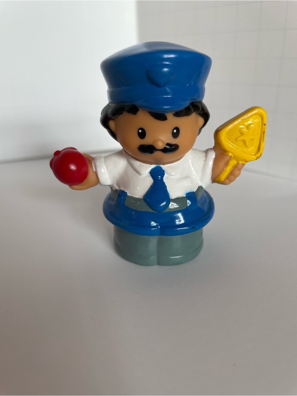 Fisher-Price Little People School Bus Driver Crossing Guard